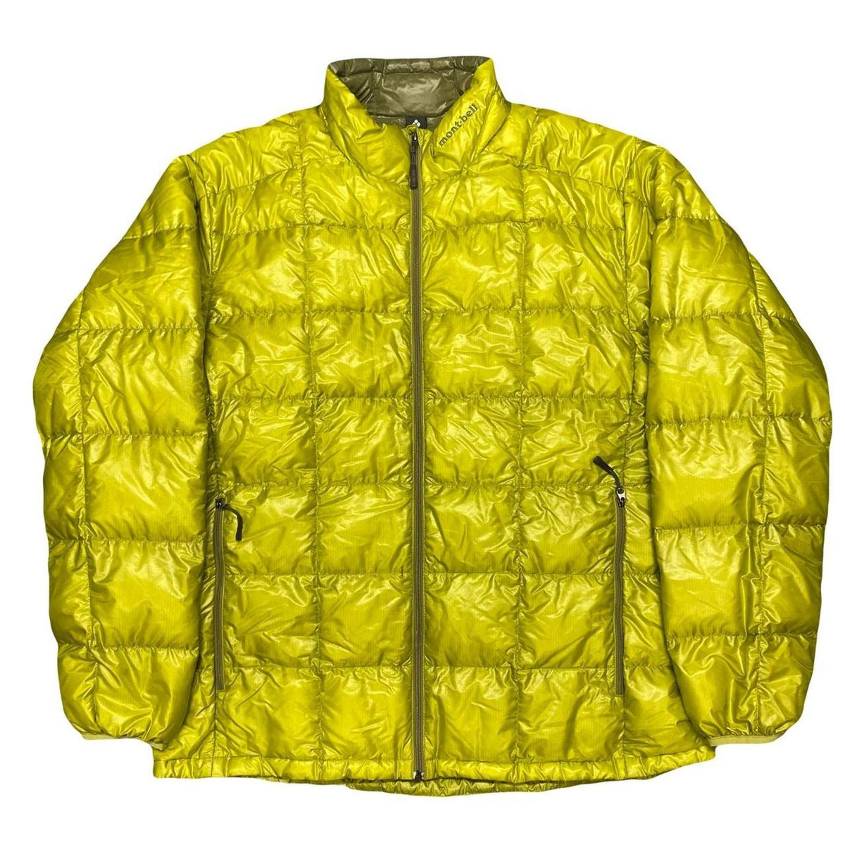 montbell bicolor puffer jacket Y2K-