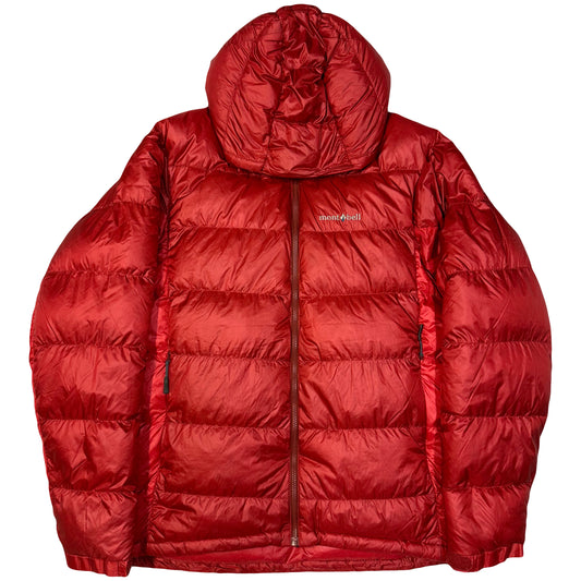 Montbell Puffer Jacket In Red ( L )