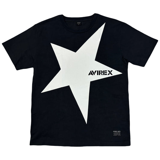 Avirex Spellout T-Shirt In Black ( L )