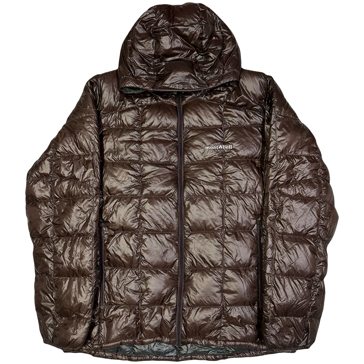 Montbell Puffer Jacket In Brown ( XL )