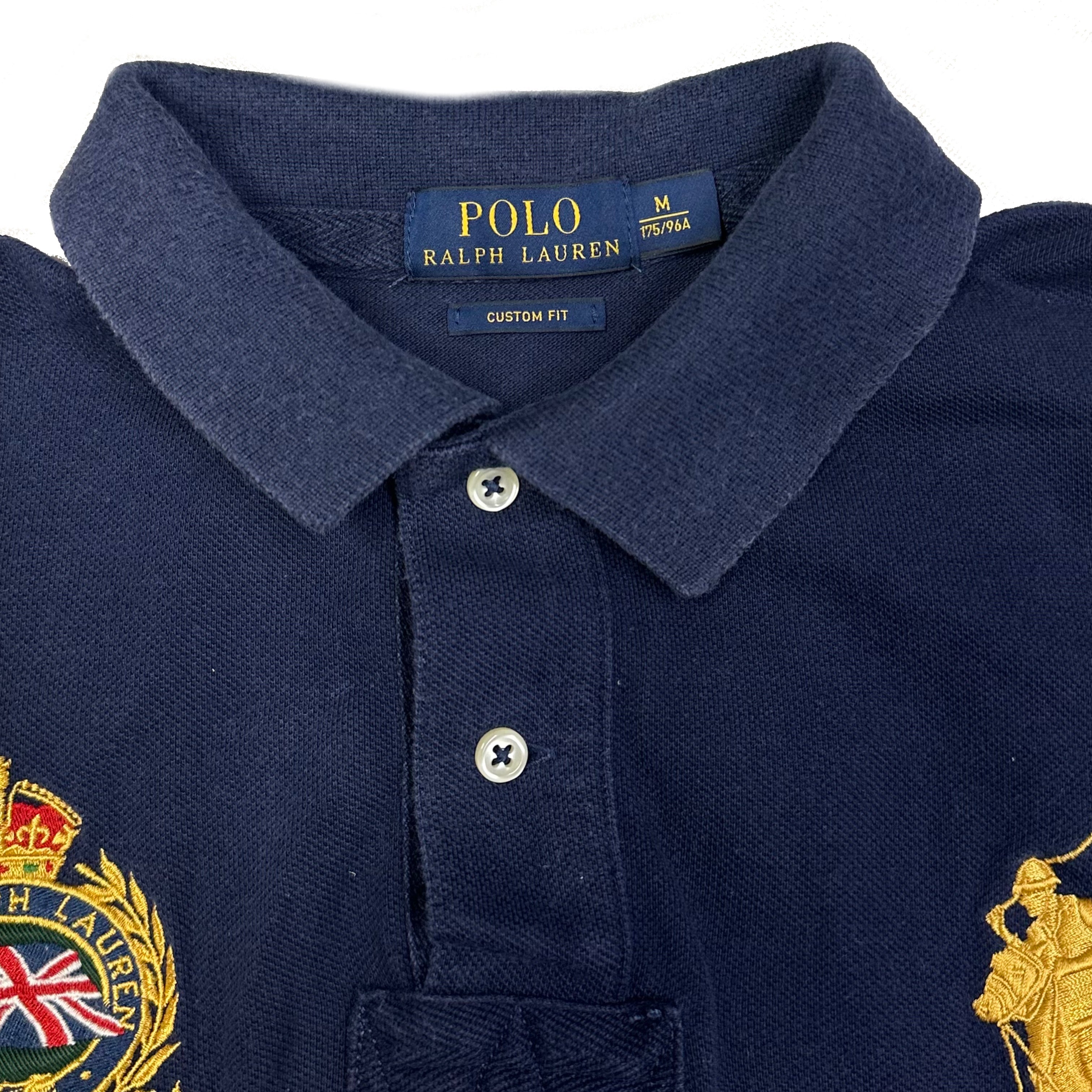 Ralph Lauren Spellout London Polo In Navy ( M )