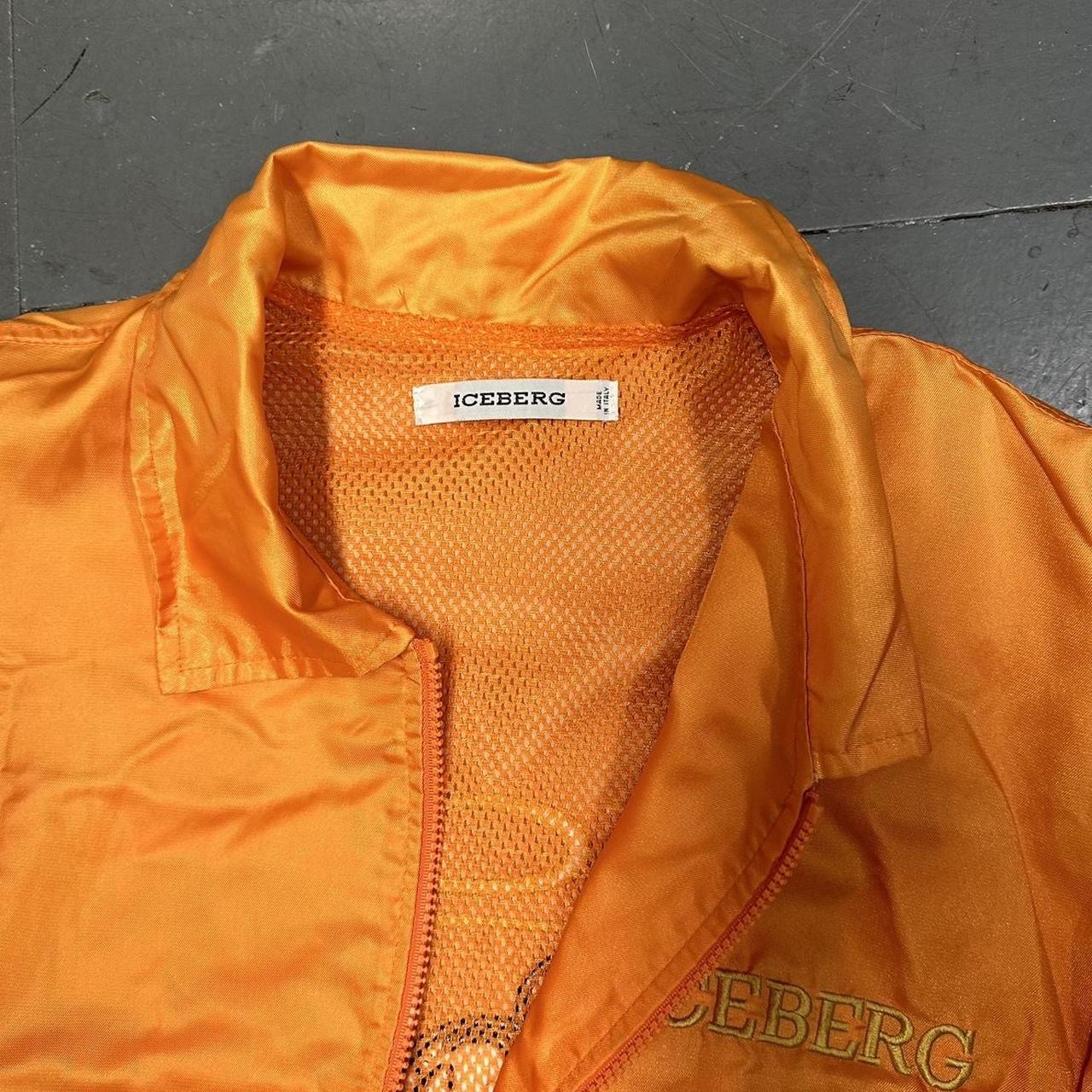 Iceberg History Mickey Mouse Jacket In Orange ( XL )