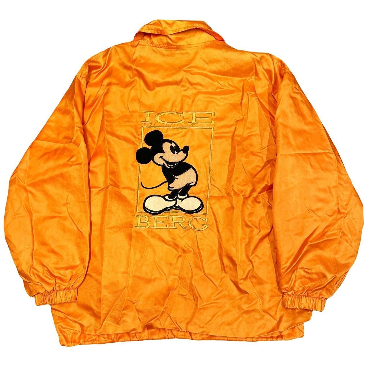 Iceberg History Mickey Mouse Jacket In Orange ( XL )