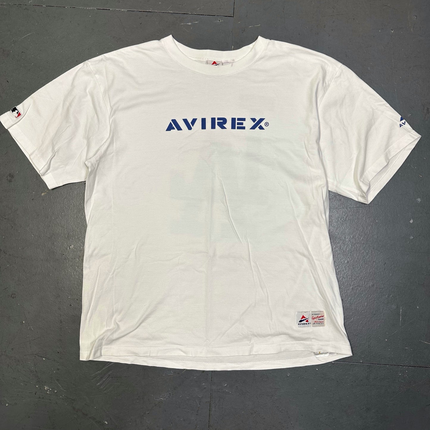 Avirex LA Dodgers T-Shirt In White ( XL )