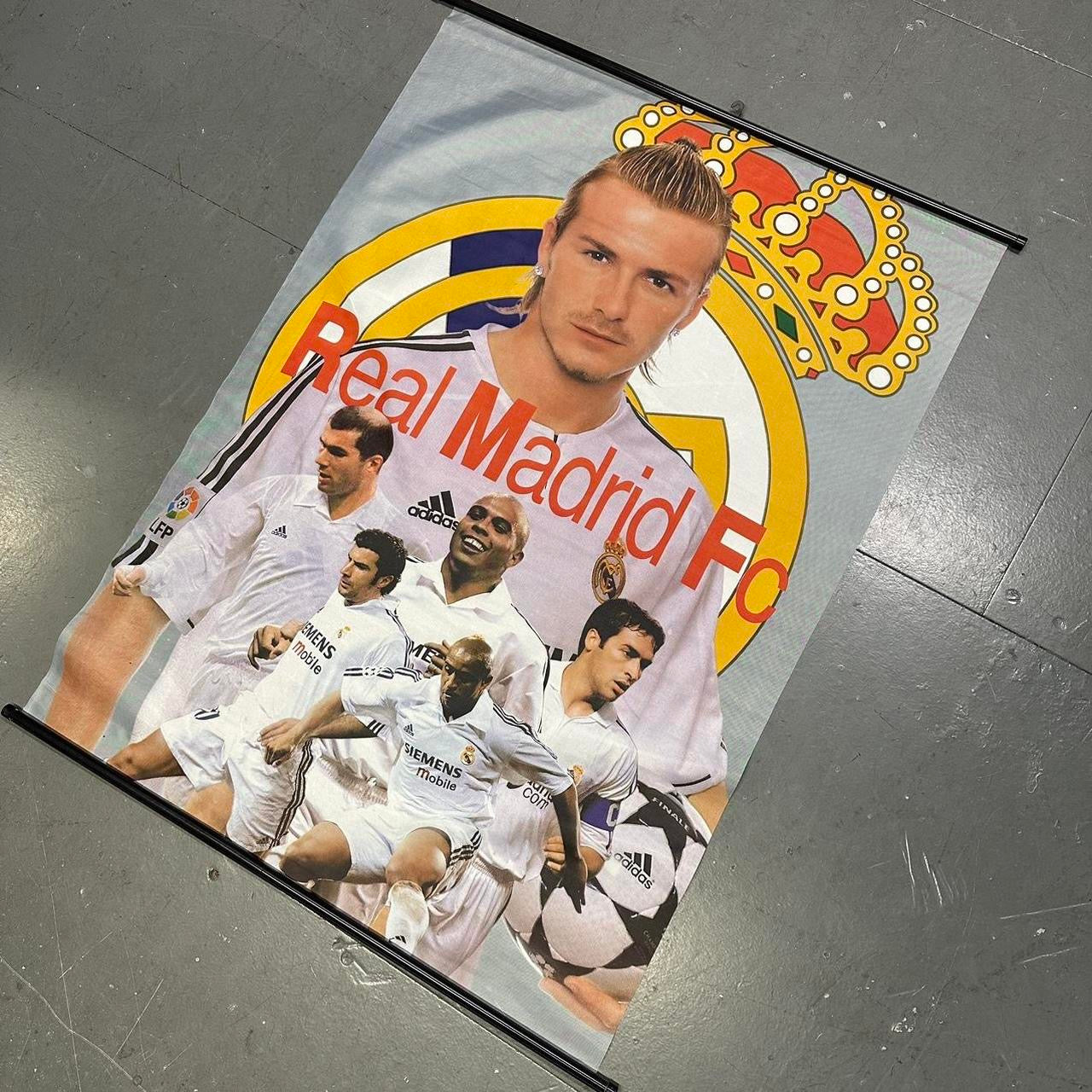 David Beckham Real Madrid Hanging Poster