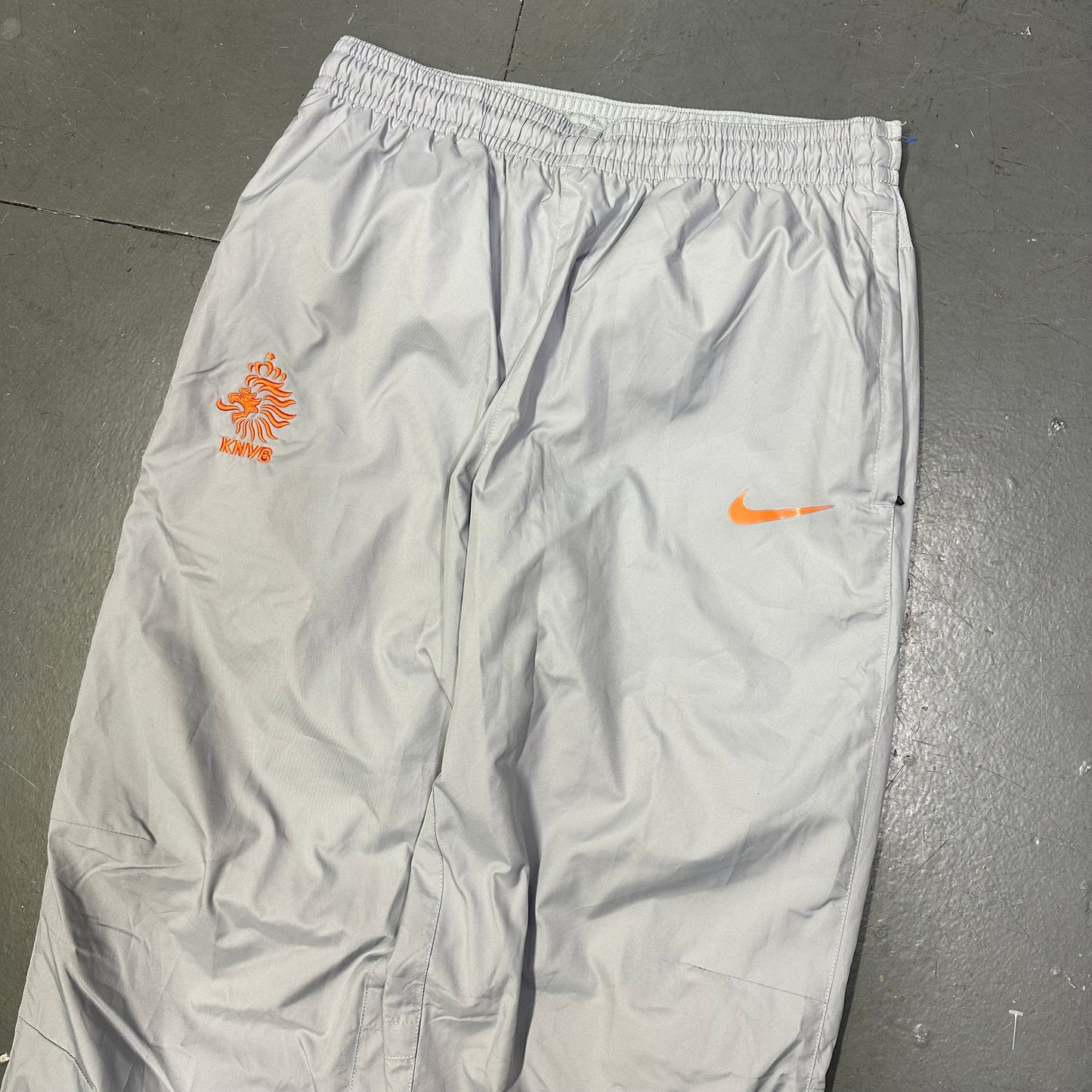 Nike Netherlands 2011/12 Tracksuit Bottoms In Grey ( M )