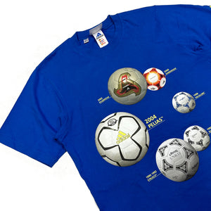 Adidas 2004 Pelias Ball Shirt In Blue ( L )