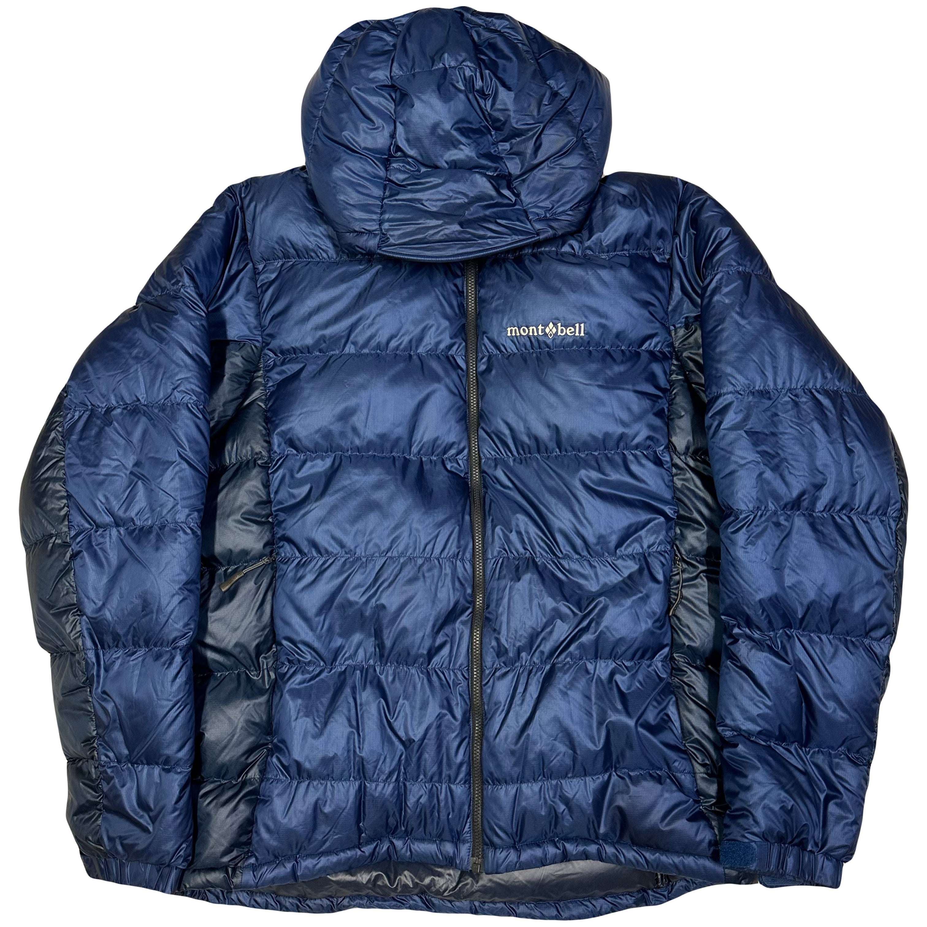 Montbell Two Tone Alpine Down Puffer Jacket In Blue M 1036 Emporium 3243