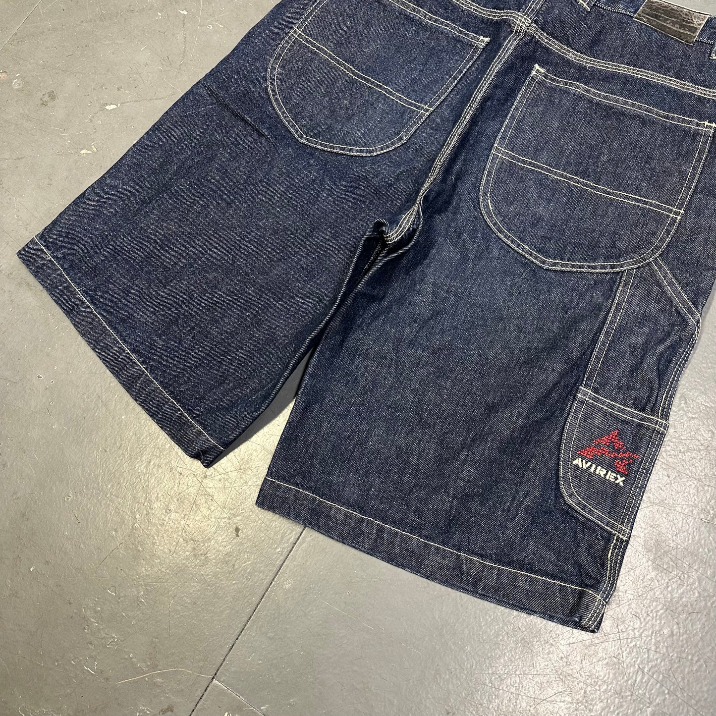 Avirex Jorts In Navy ( W32 )