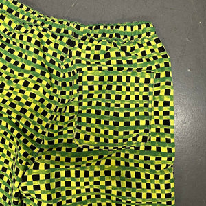 Uniqlo X Marni Check Shorts In Green ( S )
