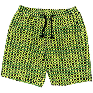 Uniqlo X Marni Check Shorts In Green ( L )