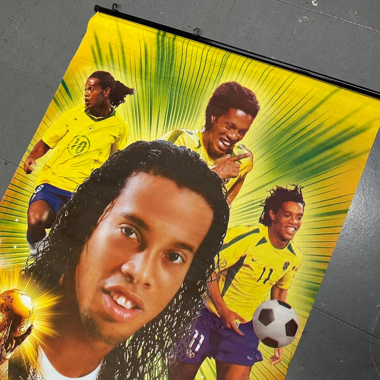 Ronaldinho Brazil Hanging Poster