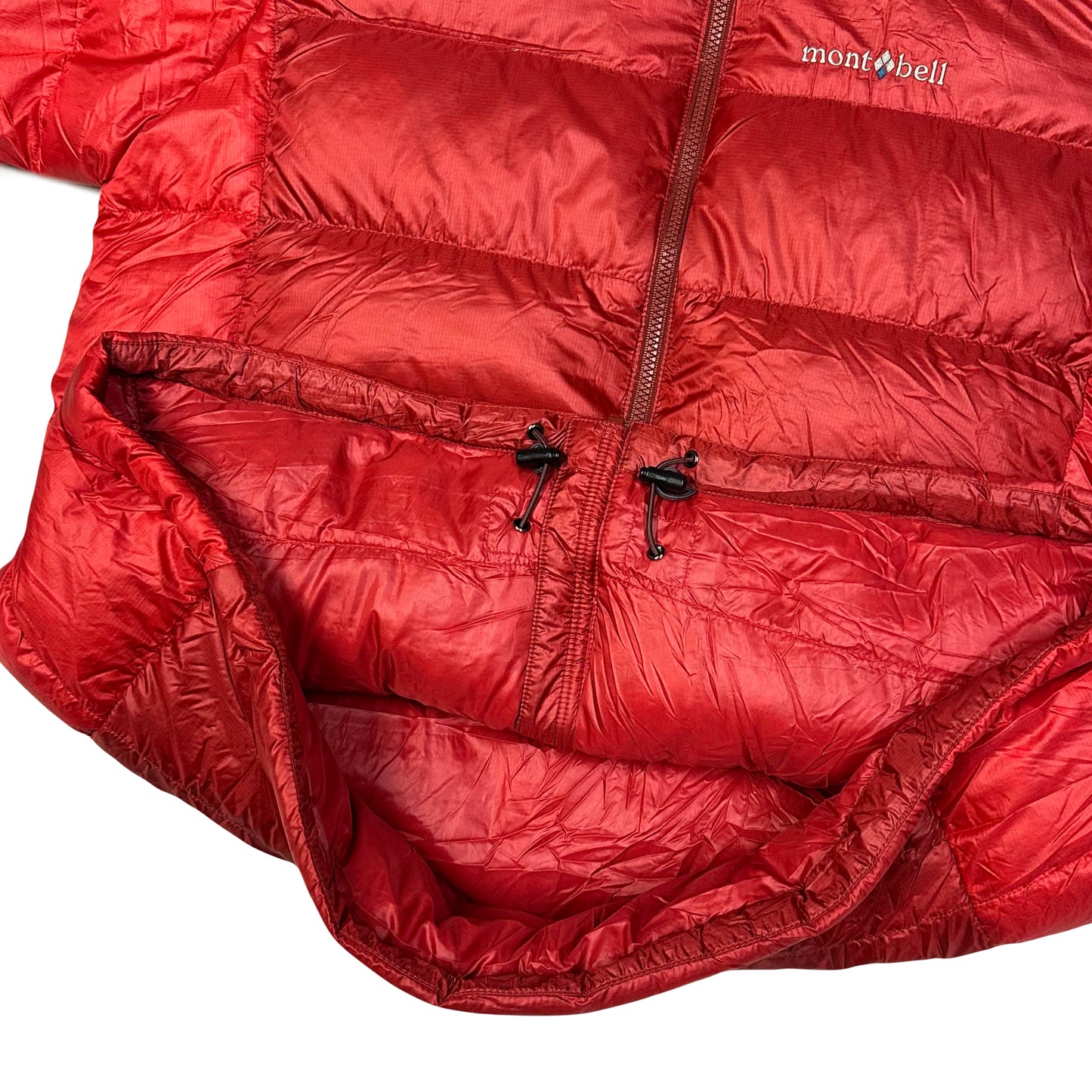 Montbell Puffer Jacket In Red ( M )