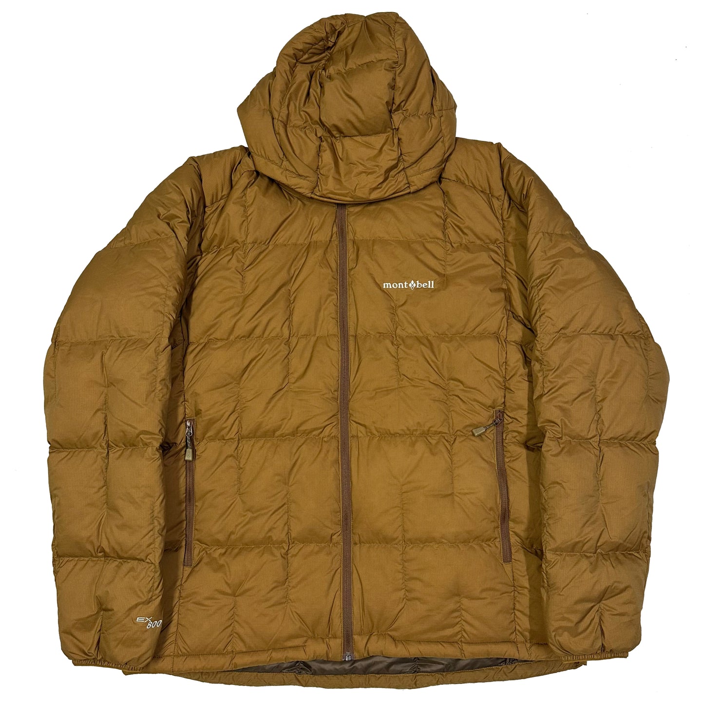 Montbell Puffer Jacket In Brown ( L )