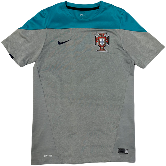 Nike 2014/15 Portugal Training Shirt In Grey ( M )