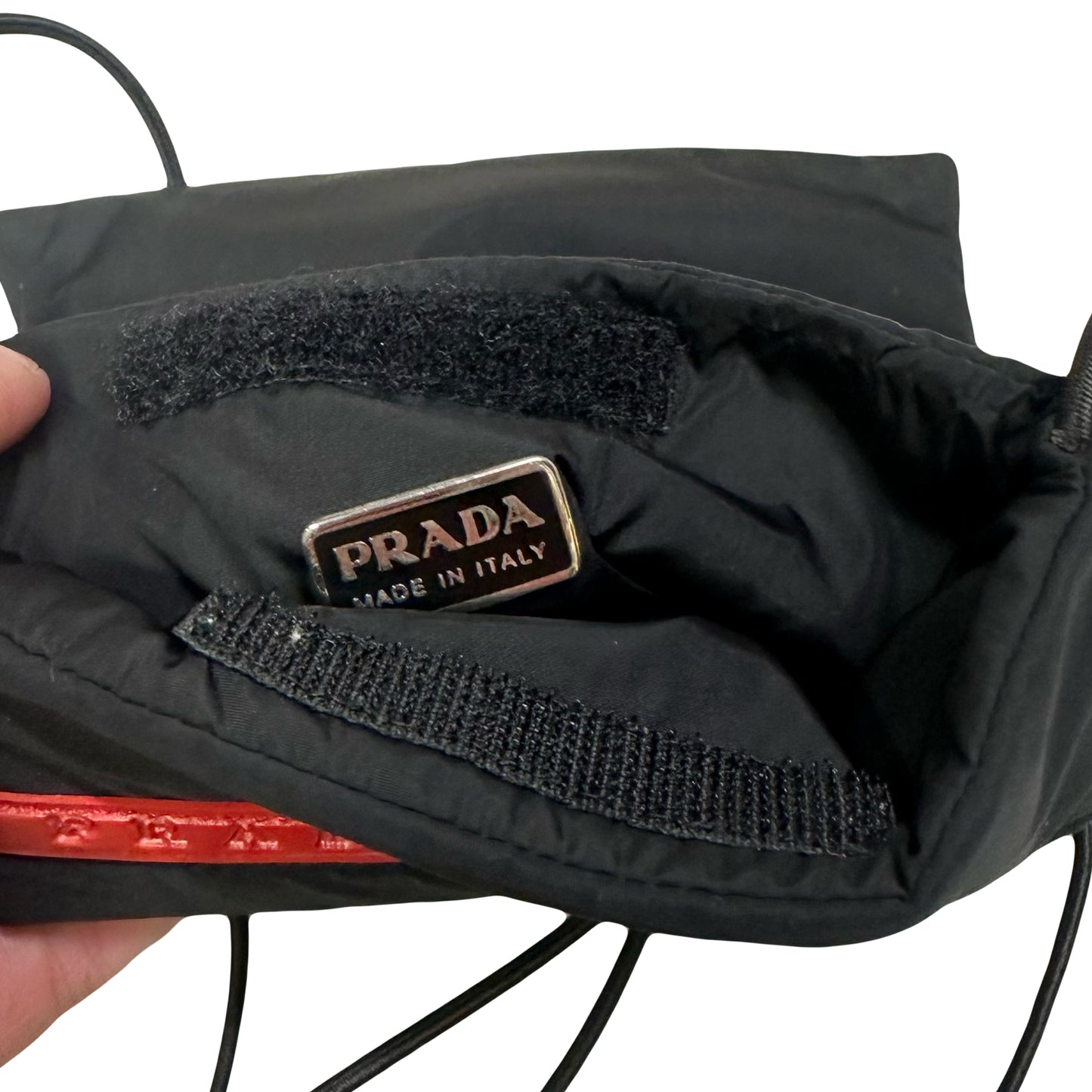 Prada Sport 1999 Side Bag In Black