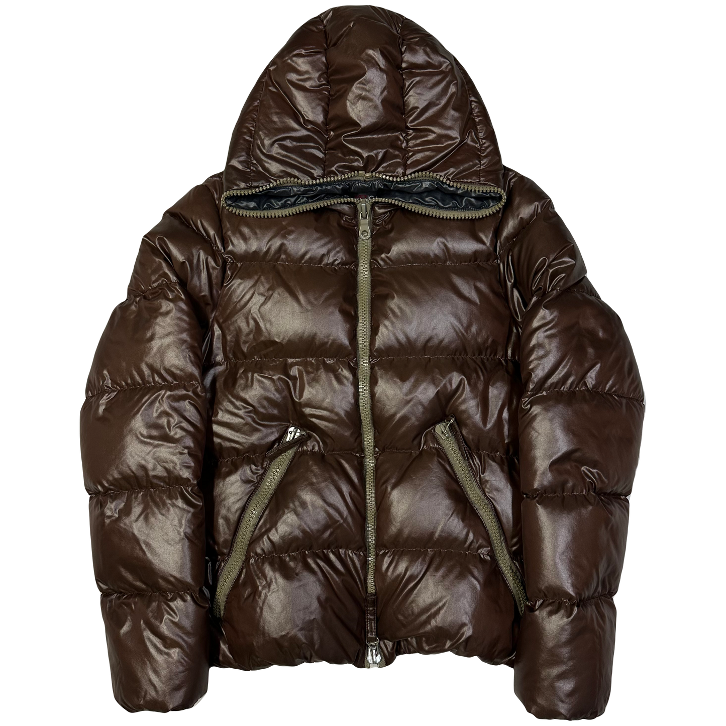 Duvetica Puffer Jacket In Brown ( S )