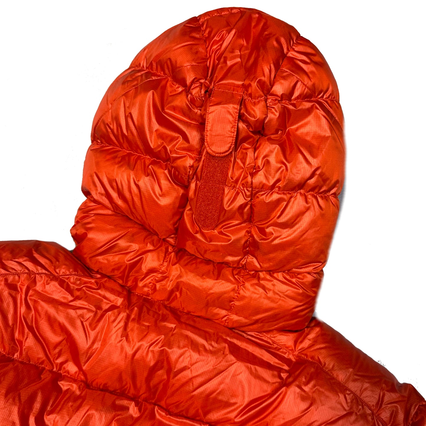 Montbell Puffer Jacket In Orange & Red ( L )