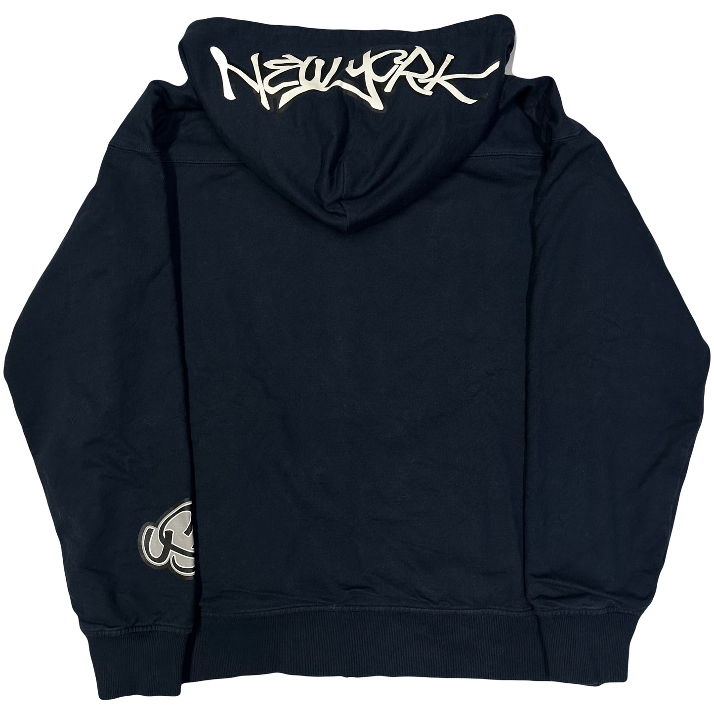 Avirex Spellout NY Hoodie In Navy ( L )