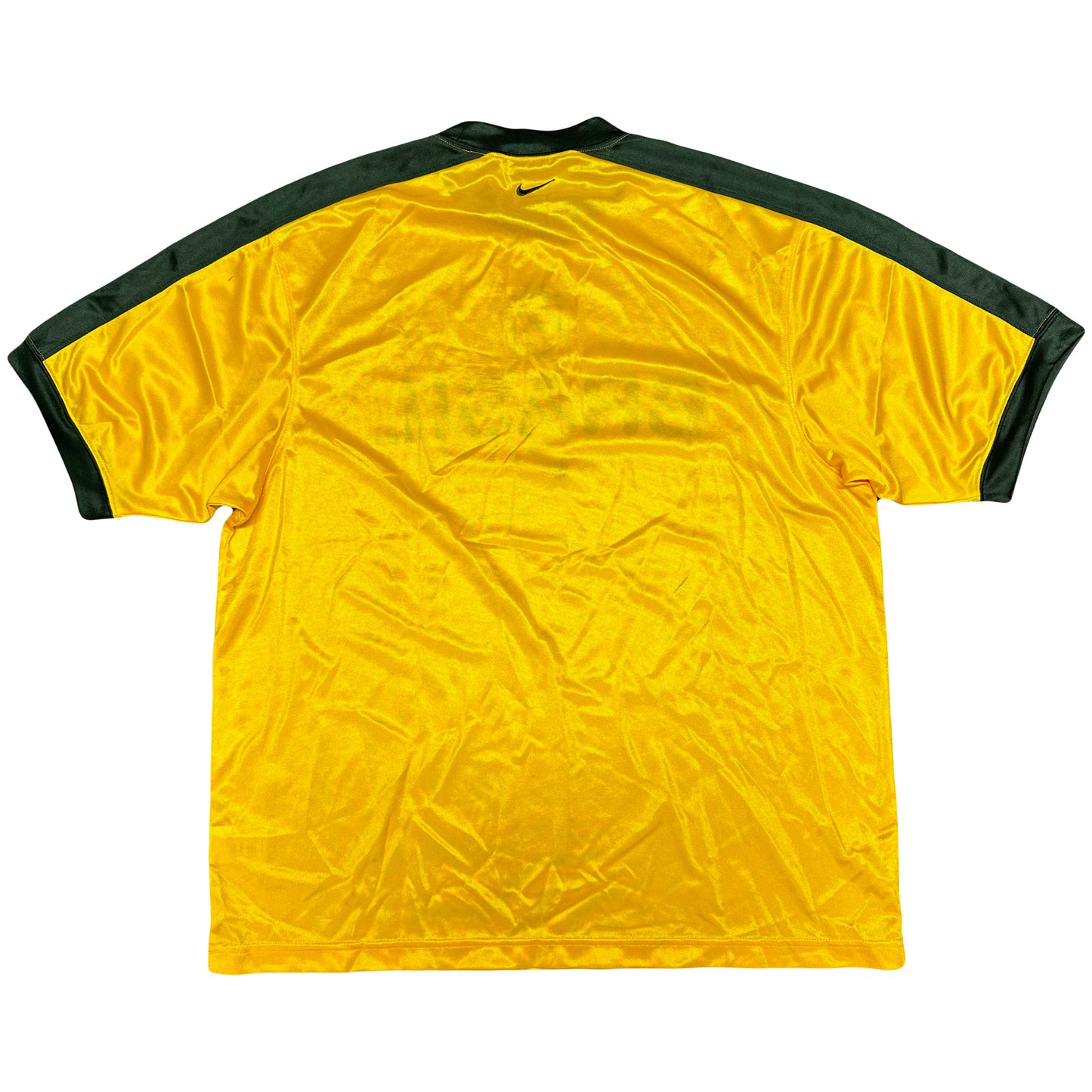 Nike Brazil 2002 Training Shirt In Yellow ( L )