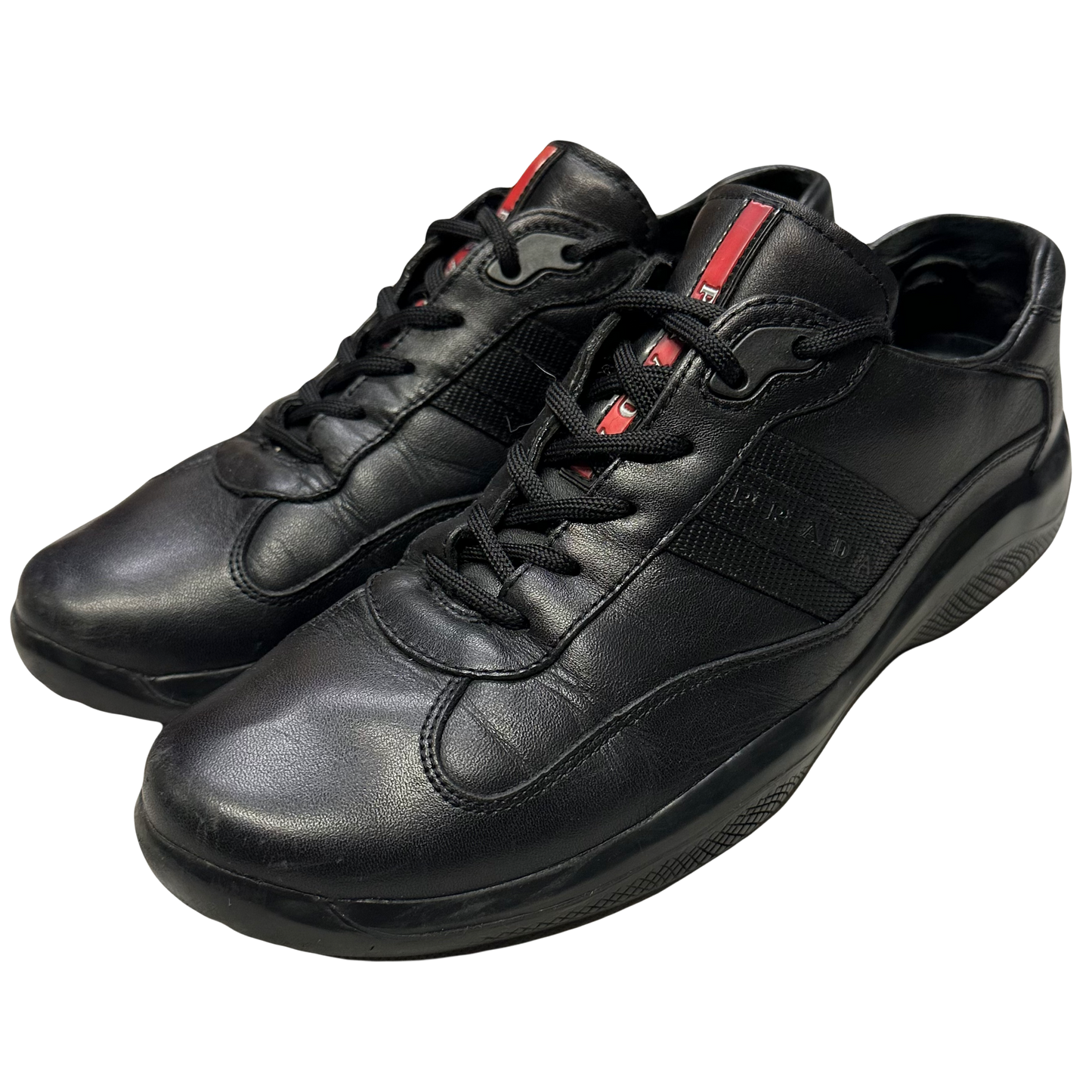 Prada America’s Cup Sneakers In Black ( 8.5UK / 9.5US )