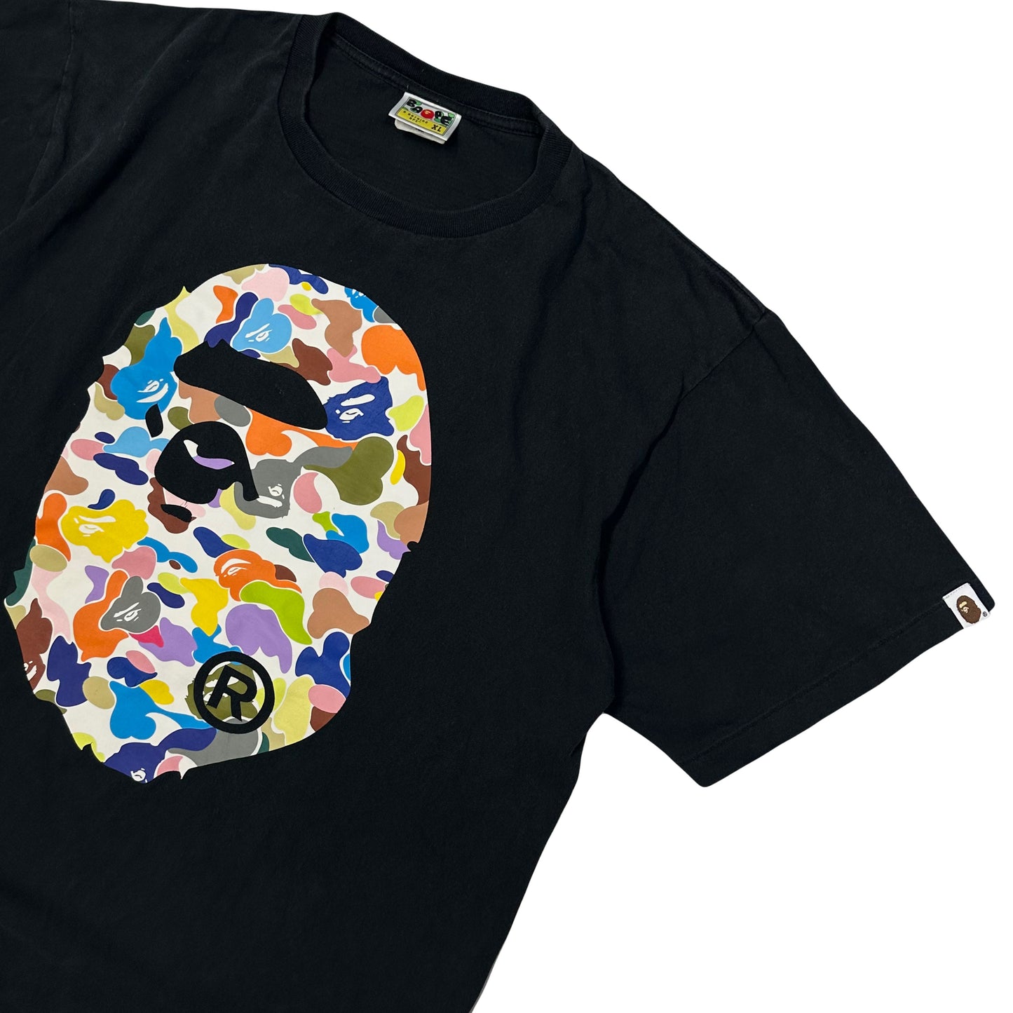 Bape Camo Ape T-Shirt In Black ( XL )