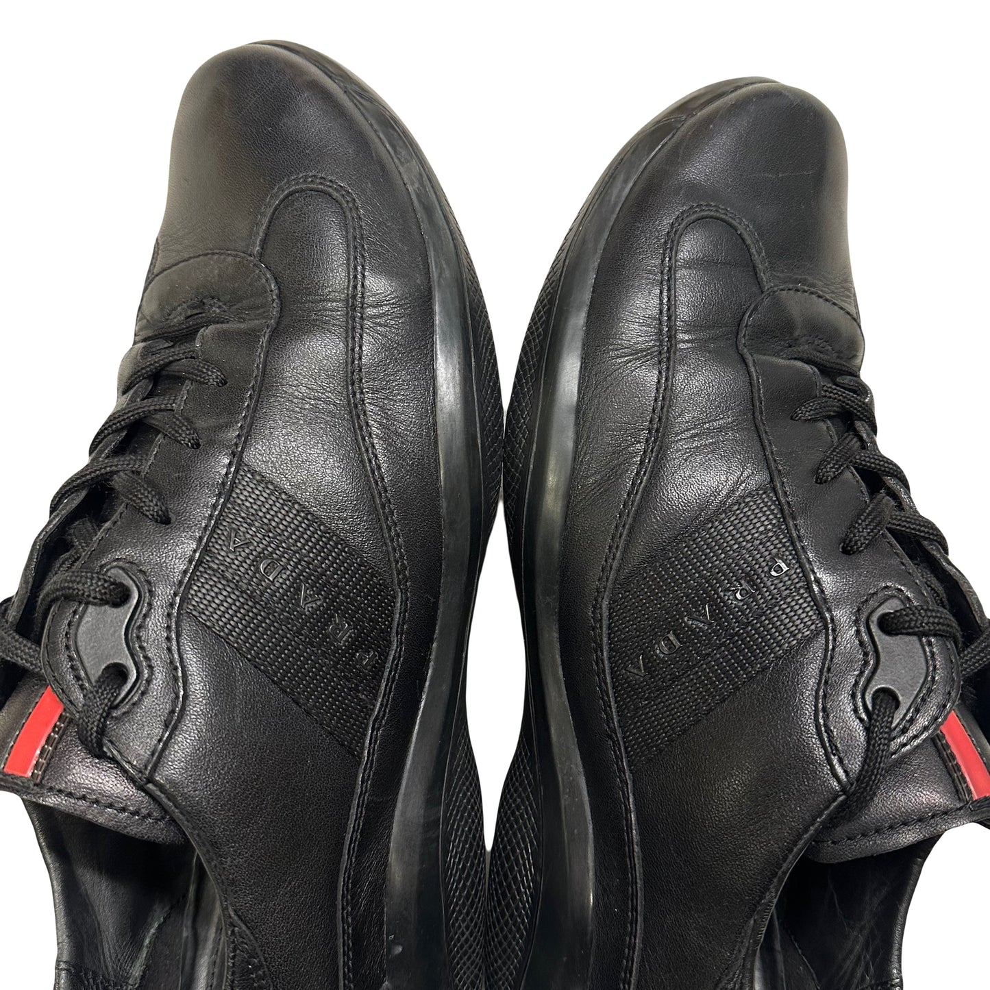 Prada America’s Cup Sneakers In Black ( 8.5UK / 9.5US )