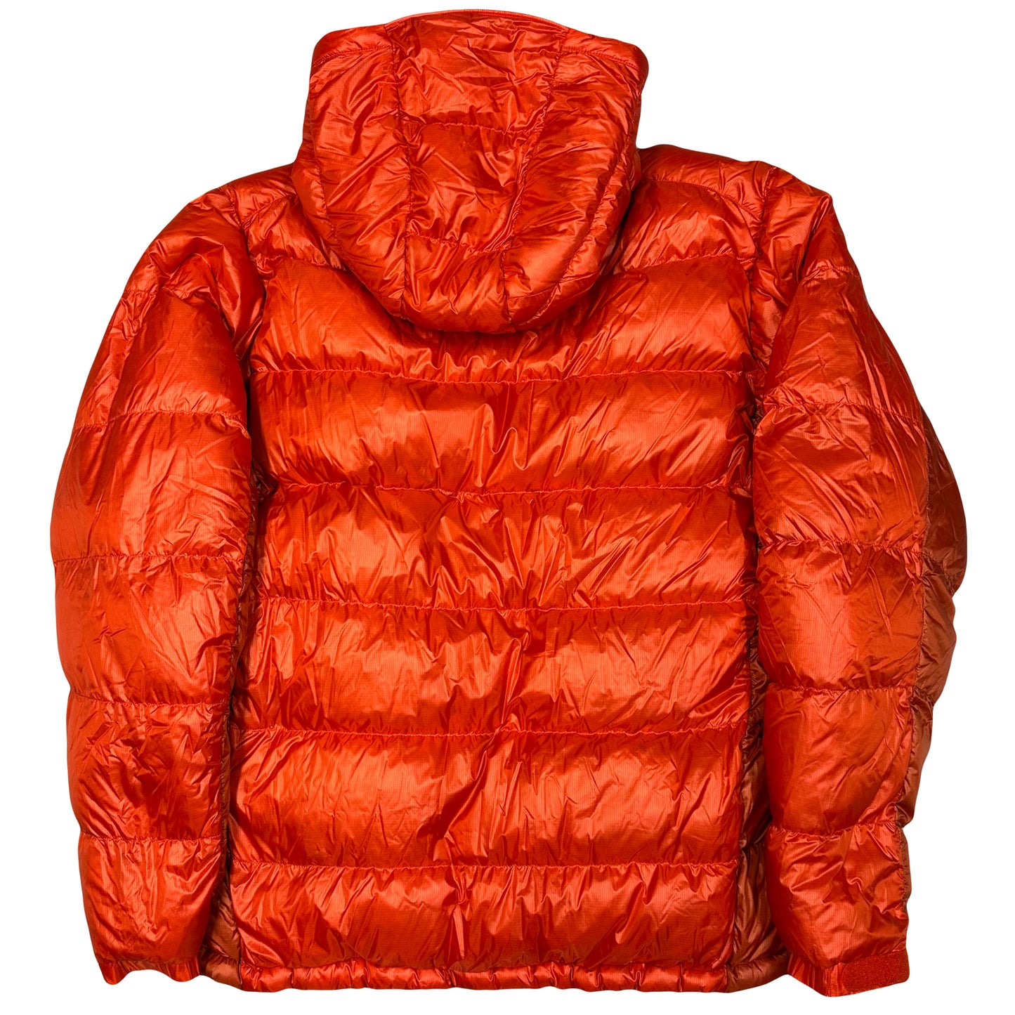 Montbell Puffer Jacket In Orange & Red ( L )