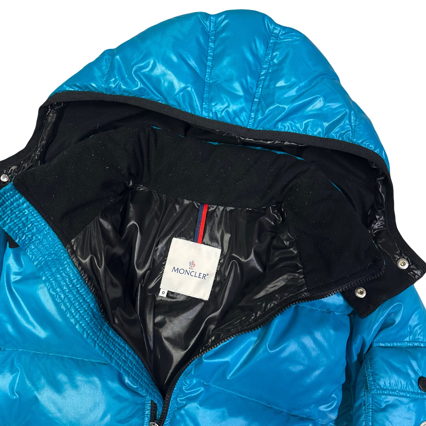 Moncler Maya Puffer Jacket In Blue ( S )