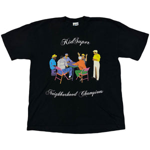 Kid Super Neighbourhood Champions T-Shirt In Black ( XL )