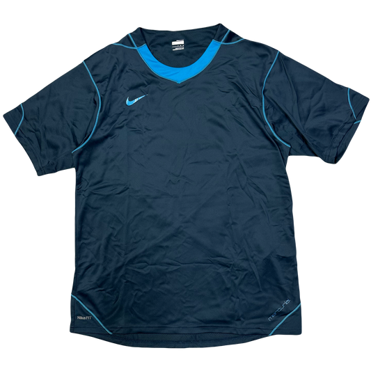 Nike 2007/08 Training Shirt In Navy ( L )