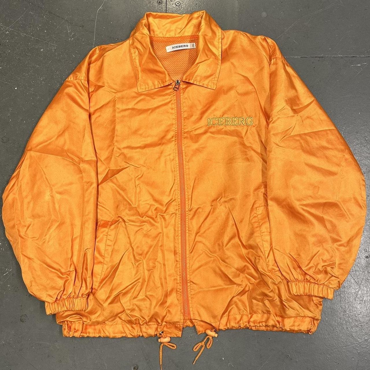 Iceberg History Mickey Mouse Jacket In Orange ( XL )