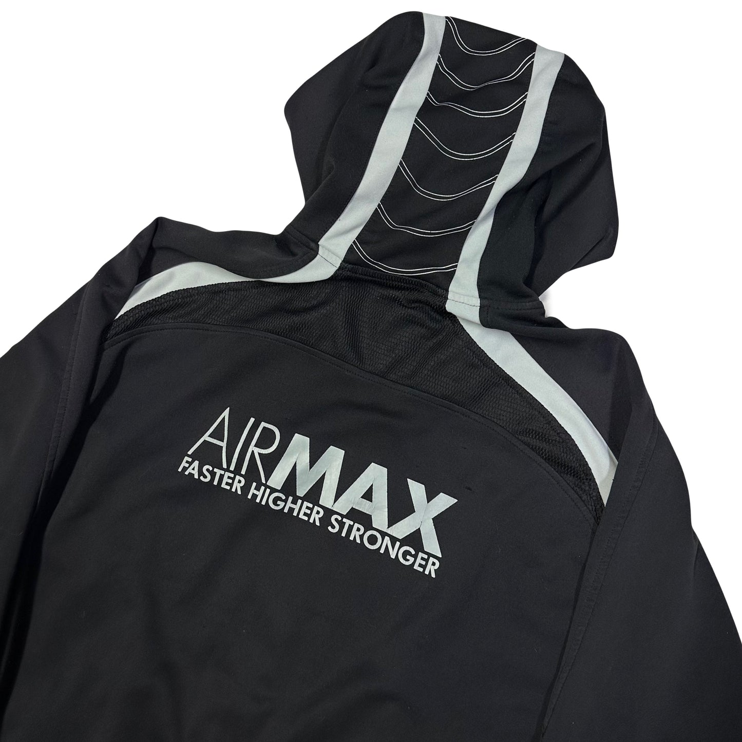 Nike Air Max Hoodie In Black & Grey ( XL )