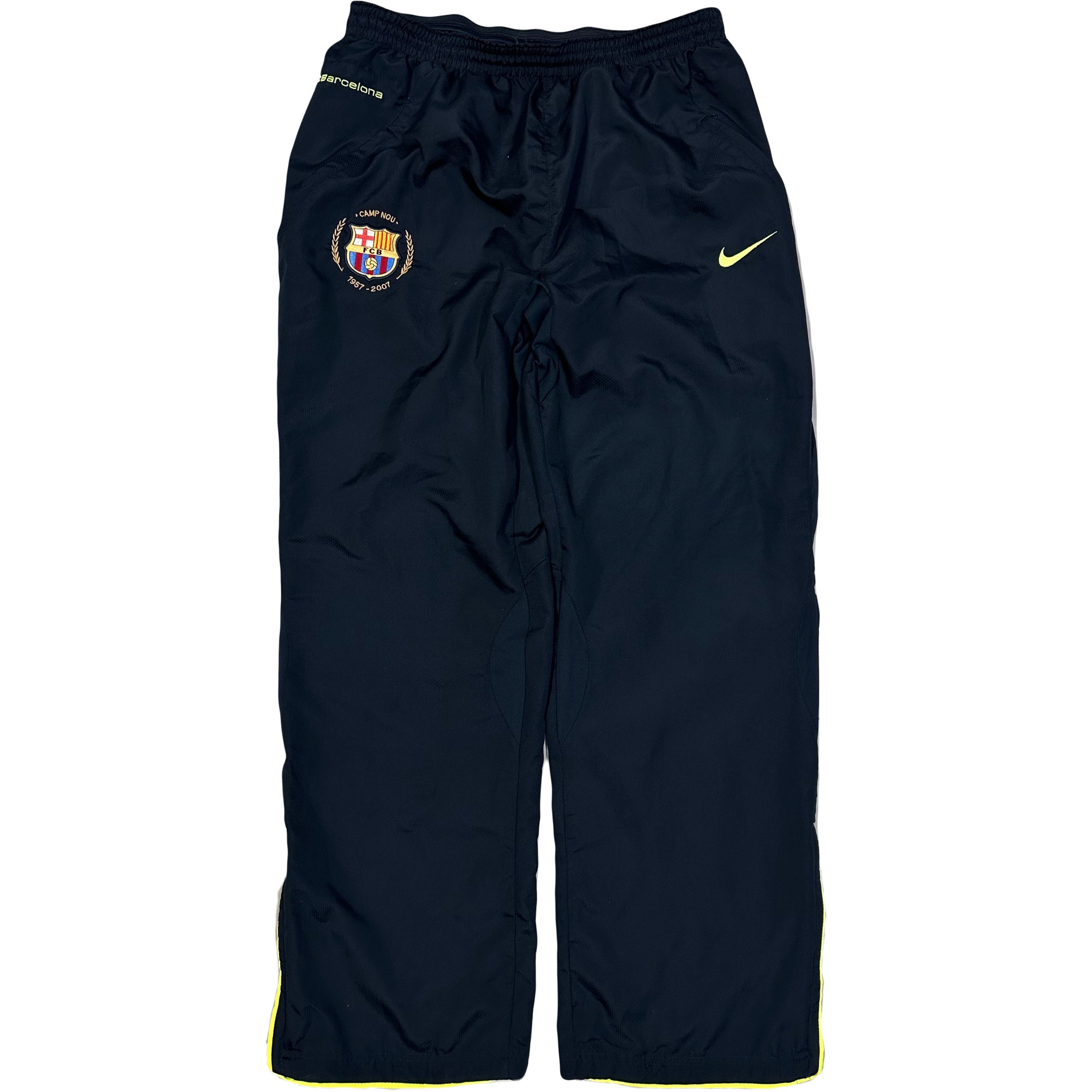 Nike Barcelona 2007 Nou Camp Anniversary Tracksuit Bottoms In Navy ( L )