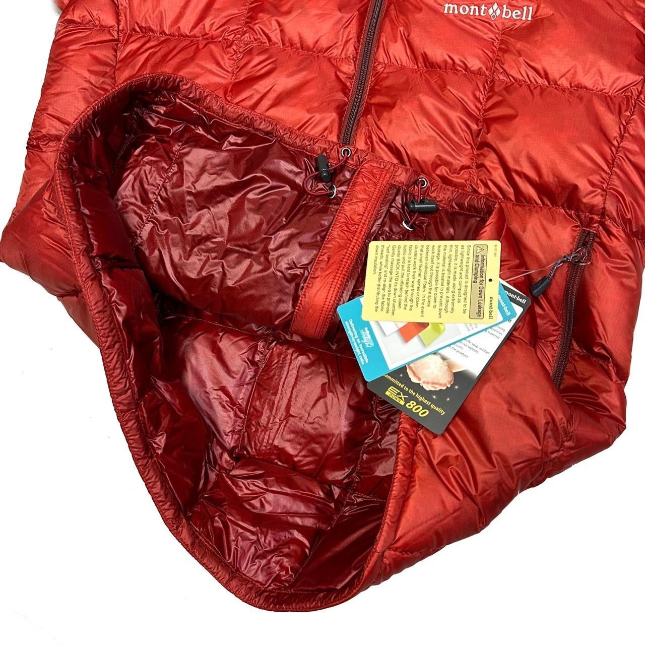 Montbell Puffer Jacket In Red ( S )