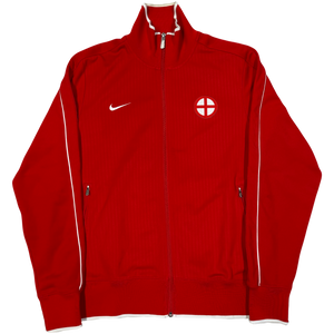 Nike England 2013/14 Track Jacket In Red ( L )