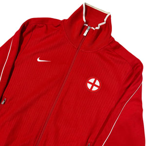 Nike England 2013/14 Track Jacket In Red ( L )