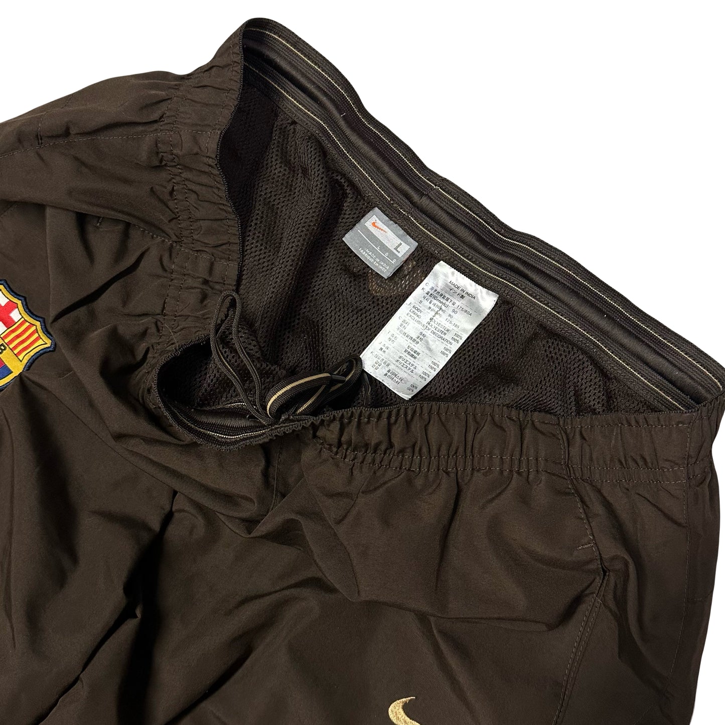 Nike Barcelona 2008 Tracksuit Bottoms In Brown ( L )