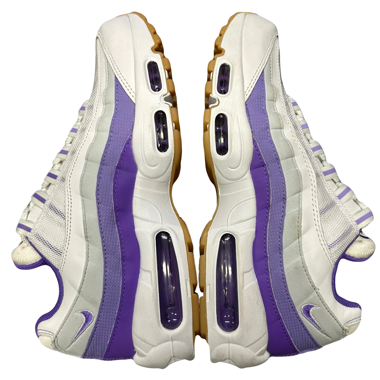 Nike Air max 95 In White & Purple ( 7.5UK / 8.5US )