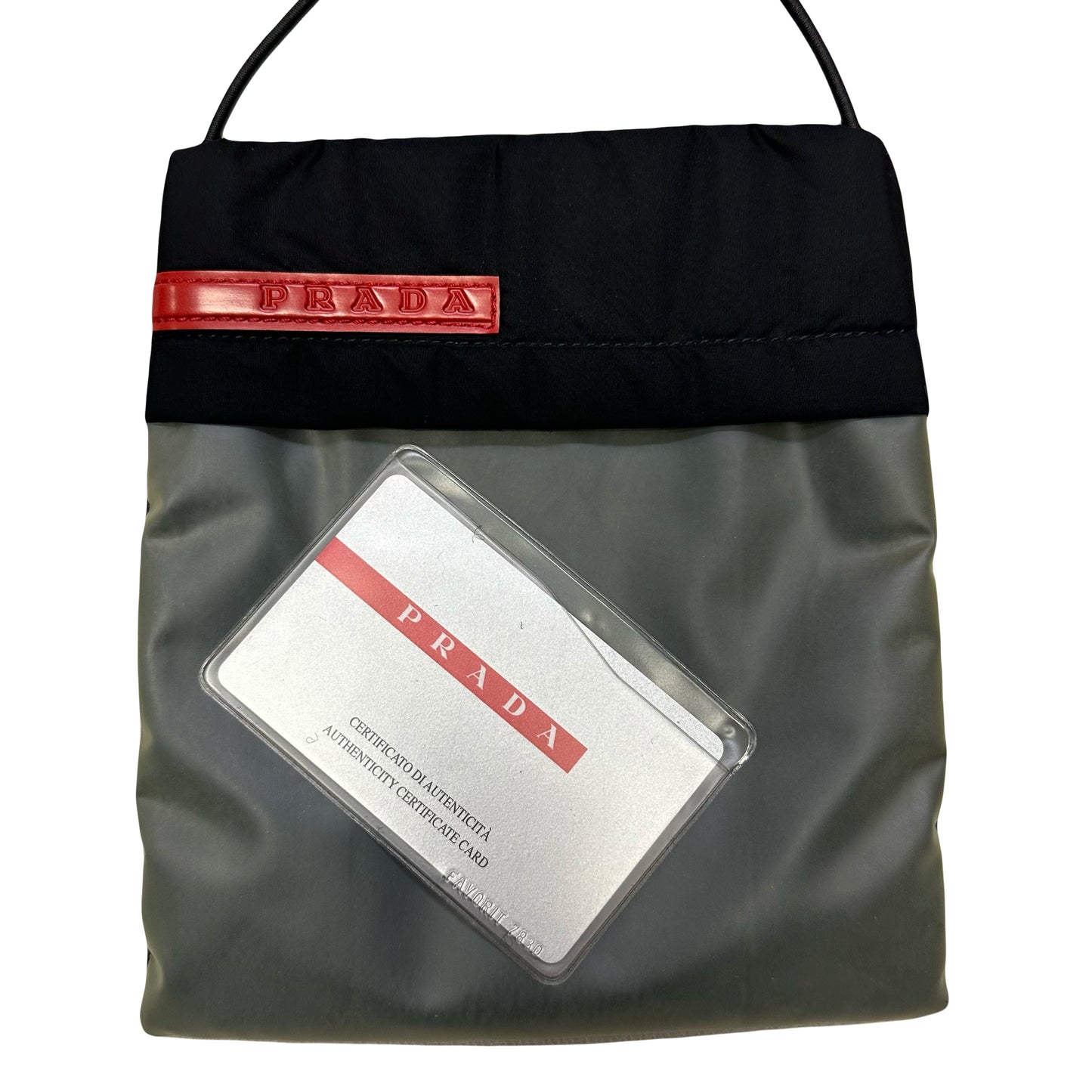 Prada Sport 1999 Side Bag In Black