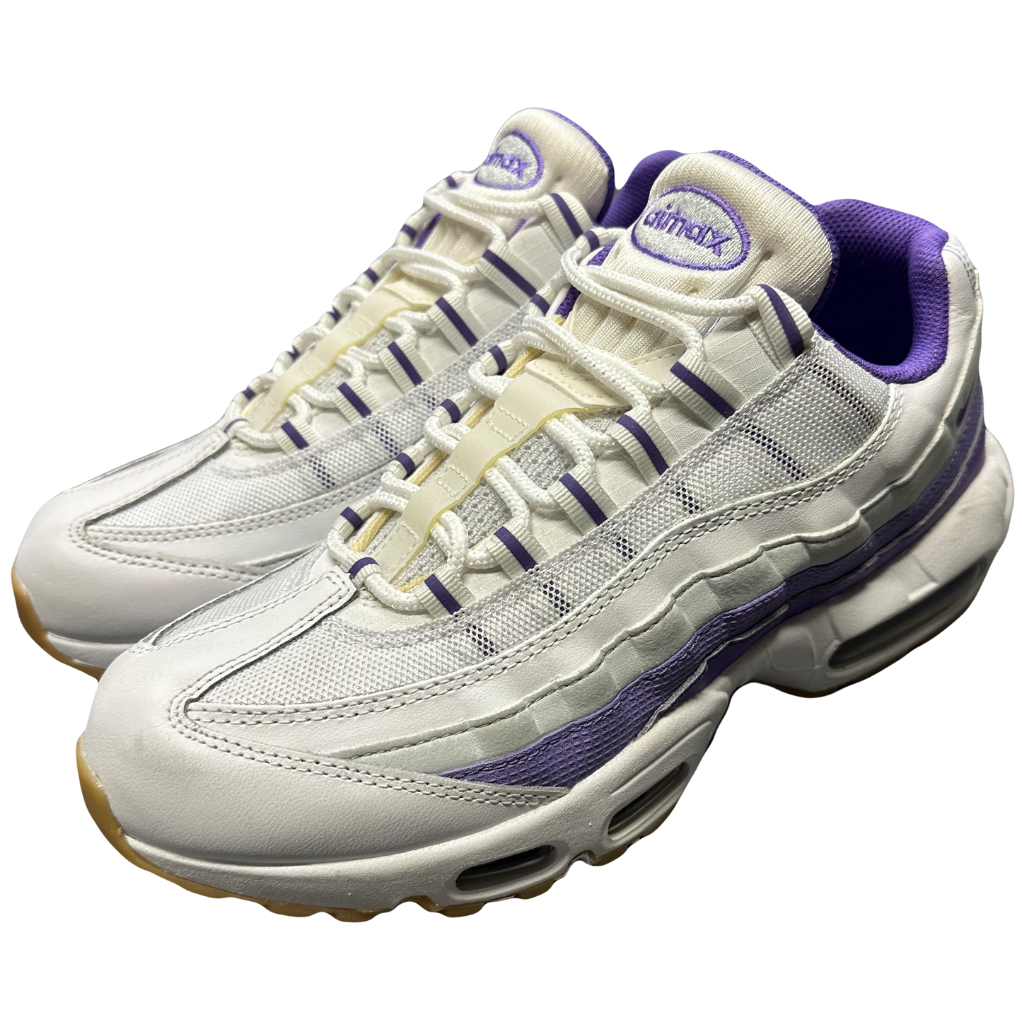 Nike Air max 95 In White & Purple ( 7.5UK / 8.5US )