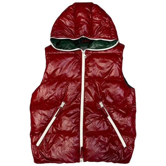 Duvetica Puffer Gilet In Red ( S )