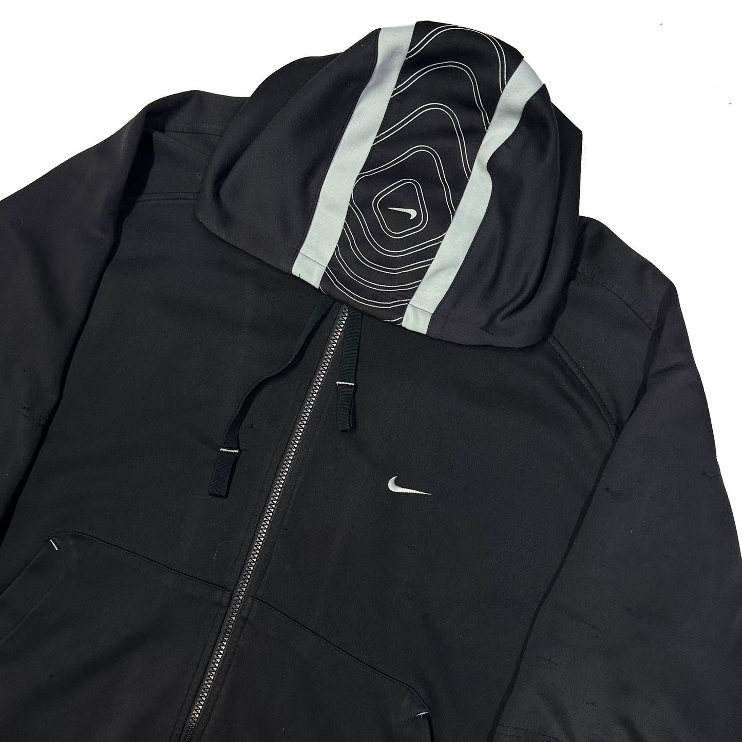 Nike Air Max Hoodie In Black & Grey ( XL )