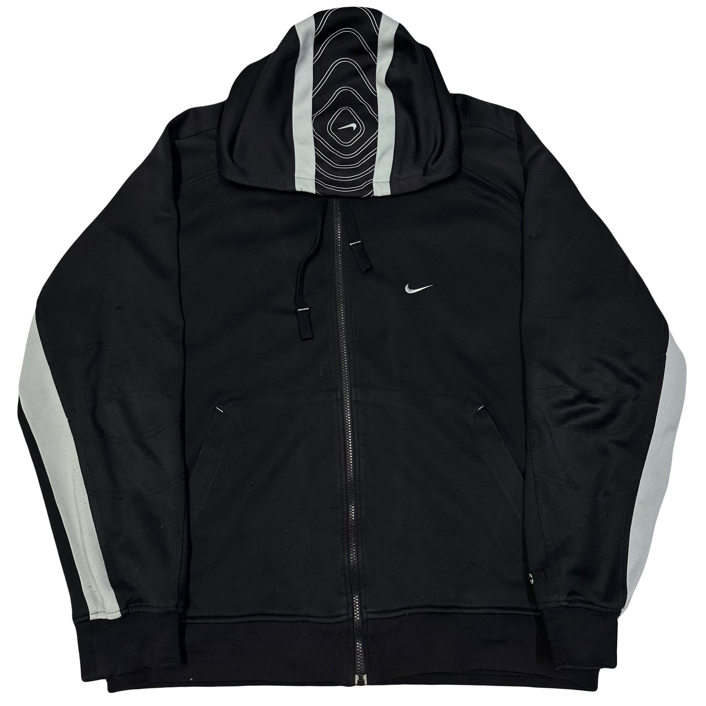 Nike Air Max Hoodie In Black & Grey ( XL )