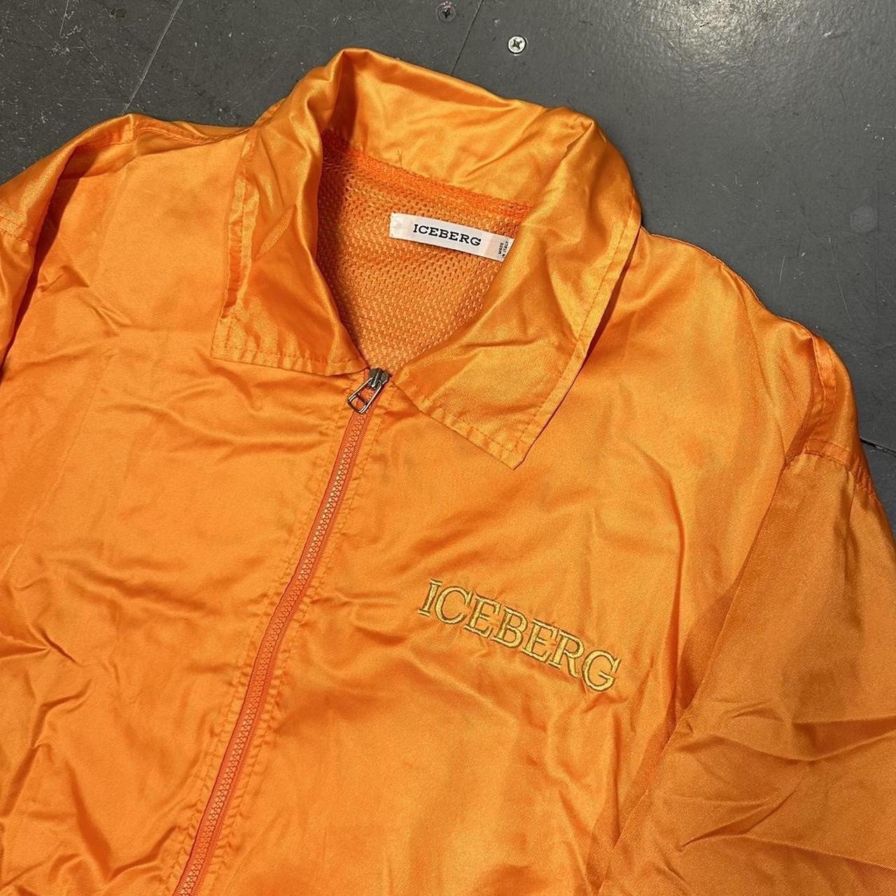 Iceberg History Mickey Mouse Jacket In Orange ( XL )