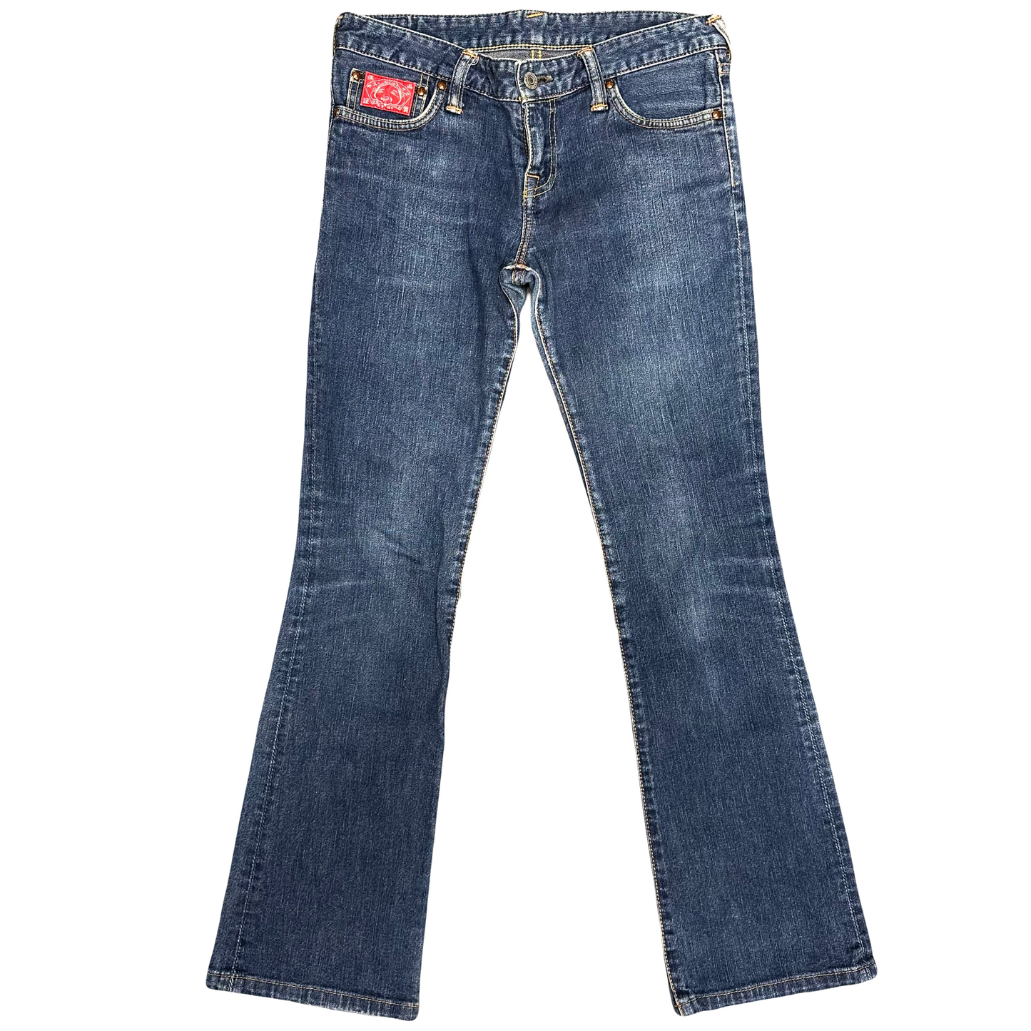 Evisu Selvedge Jeans With Loveheart Embroidery ( W28 )