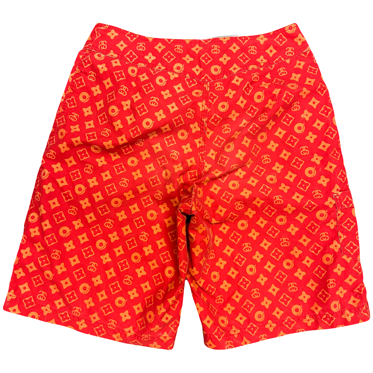 Stüssy Louis Vuitton Parody Monogram Shorts ( W29 )