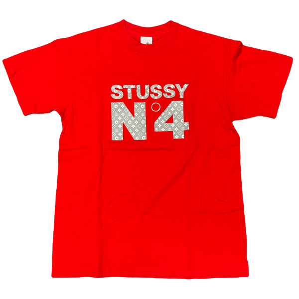 Stüssy No4 Louis Vuitton Parody T-Shirt ( M )